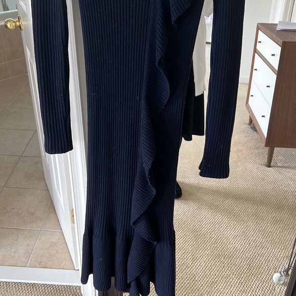 💯 wool Modest knit dress - Picture 3 of 5